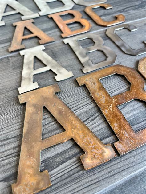 metal letters for house signs|1 2 inch metal letters.